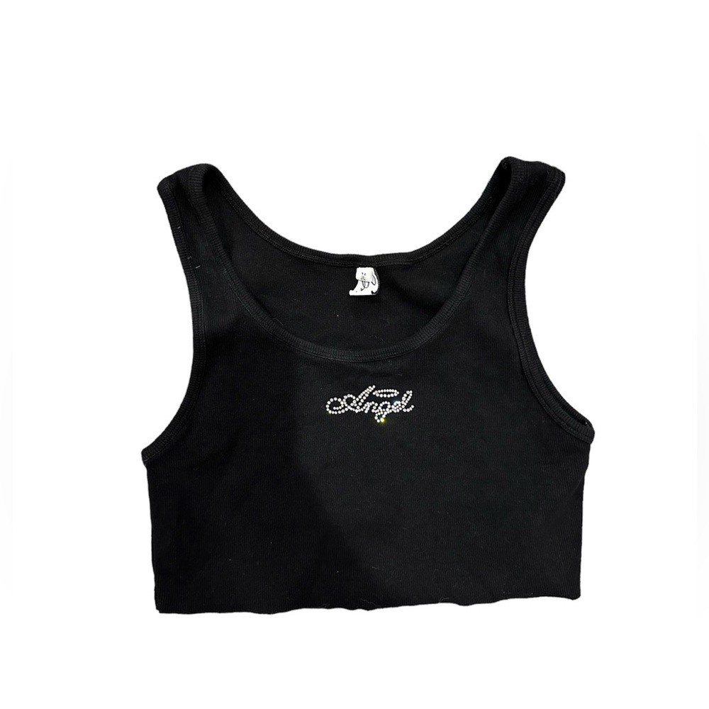 Angel Rhinestone Tank